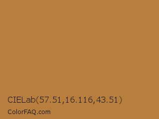 CIELab 57.51,16.116,43.51 Color Image
