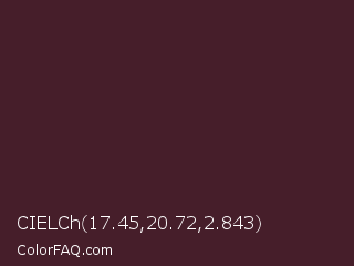 CIELCh 17.45,20.72,2.843 Color Image