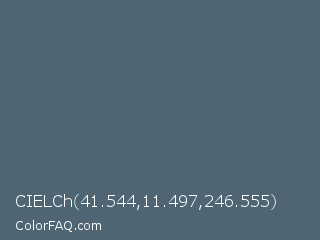 CIELCh 41.544,11.497,246.555 Color Image