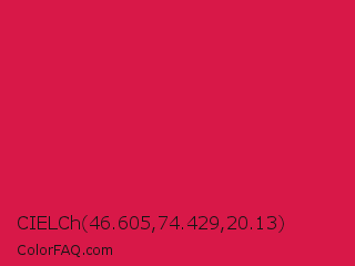 CIELCh 46.605,74.429,20.13 Color Image