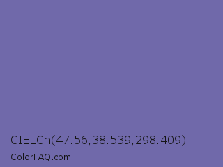 CIELCh 47.56,38.539,298.409 Color Image