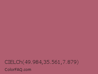 CIELCh 49.984,35.561,7.879 Color Image