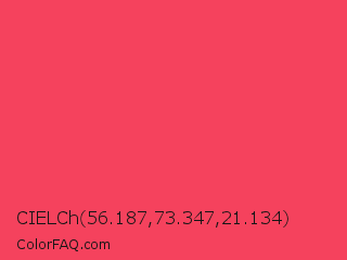 CIELCh 56.187,73.347,21.134 Color Image