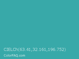 CIELCh 63.41,32.161,196.752 Color Image