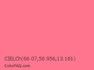 CIELCh 66.07,56.956,13.161 Color Image