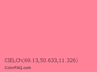 CIELCh 69.13,50.633,11.326 Color Image