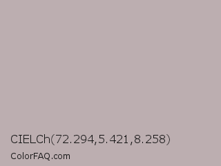 CIELCh 72.294,5.421,8.258 Color Image