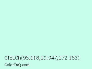 CIELCh 95.118,19.947,172.153 Color Image