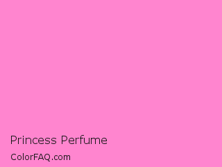 CMYK 0,48,19,0 Princess Perfume Color Image