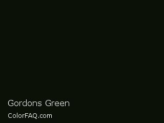 Decimal 7492181 Gordons Green Color Image