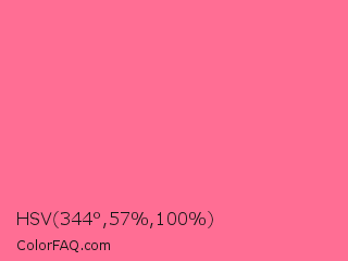 HSV 344°,57%,100% Color Image