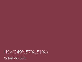 HSV 349°,57%,51% Color Image