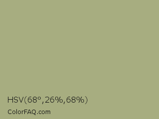 HSV 68°,26%,68% Color Image