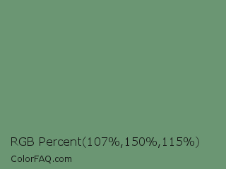 RGB Percent 42%,59%,45% Color Image