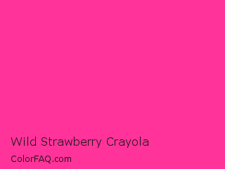 RYB 255,51,153 Wild Strawberry Crayola Color Image