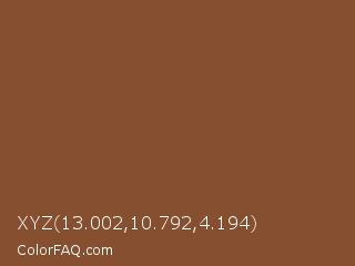 XYZ 13.002,10.792,4.194 Color Image