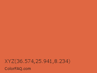 XYZ 36.574,25.941,8.234 Color Image