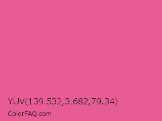 YUV 139.532,3.682,79.34 Color Image