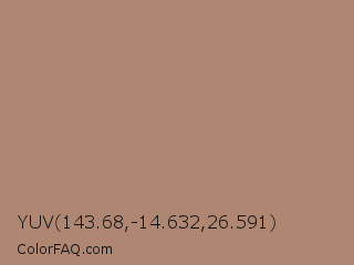 YUV 143.68,-14.632,26.591 Color Image