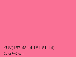 YUV 157.48,-4.181,81.14 Color Image