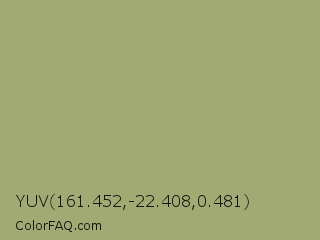 YUV 161.452,-22.408,0.481 Color Image
