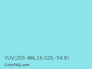 YUV 203.486,16.029,-54.8 Color Image