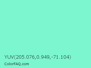YUV 205.076,0.949,-71.104 Color Image