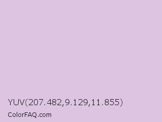 YUV 207.482,9.129,11.855 Color Image