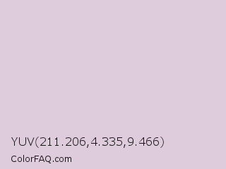 YUV 211.206,4.335,9.466 Color Image