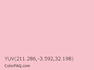 YUV 211.286,-3.592,32.198 Color Image
