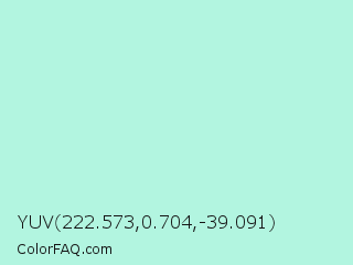 YUV 222.573,0.704,-39.091 Color Image