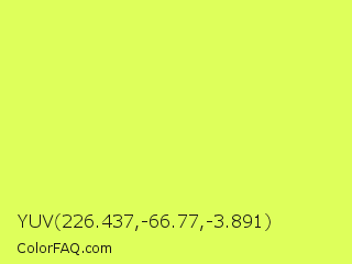 YUV 226.437,-66.77,-3.891 Color Image