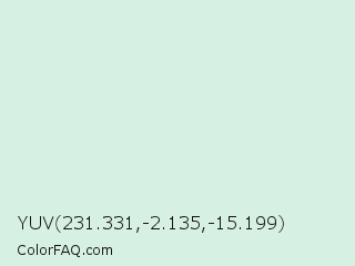 YUV 231.331,-2.135,-15.199 Color Image