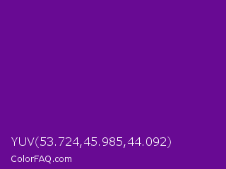 YUV 53.724,45.985,44.092 Color Image