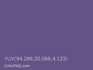 YUV 94.299,20.066,4.123 Color Image