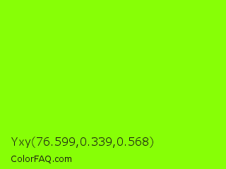 Yxy 76.599,0.339,0.568 Color Image