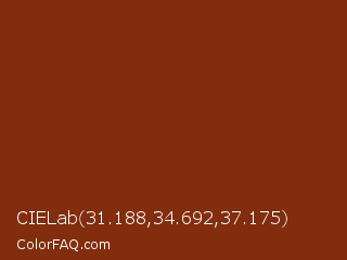 CIELab 31.188,34.692,37.175 Color Image
