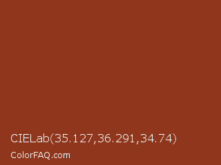 CIELab 35.127,36.291,34.74 Color Image