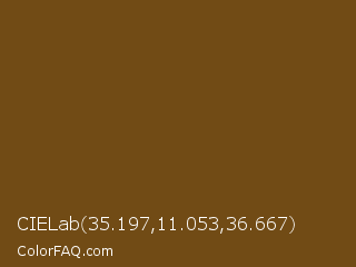 CIELab 35.197,11.053,36.667 Color Image
