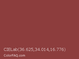 CIELab 36.625,34.014,16.776 Color Image