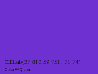 CIELab 37.812,59.751,-71.74 Color Image
