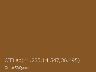 CIELab 41.235,14.547,36.495 Color Image