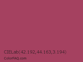 CIELab 42.192,44.163,3.194 Color Image
