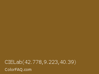 CIELab 42.778,9.223,40.39 Color Image