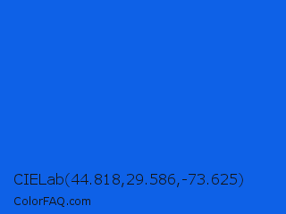 CIELab 44.818,29.586,-73.625 Color Image