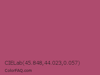 CIELab 45.848,44.023,0.057 Color Image