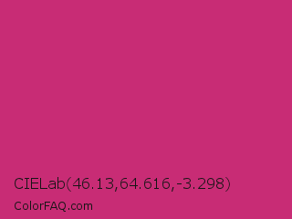 CIELab 46.13,64.616,-3.298 Color Image