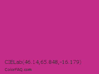CIELab 46.14,65.848,-16.179 Color Image
