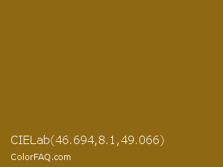 CIELab 46.694,8.1,49.066 Color Image
