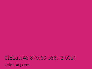 CIELab 46.879,69.588,-2.001 Color Image